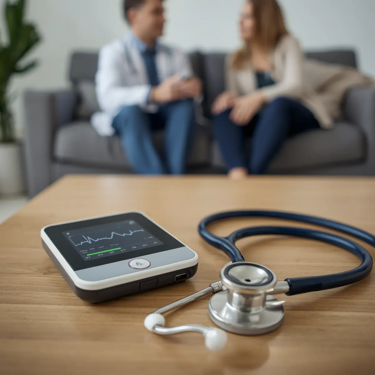 Evde mobil EKG ve renkli Doppler EKO cihazı kurulumu